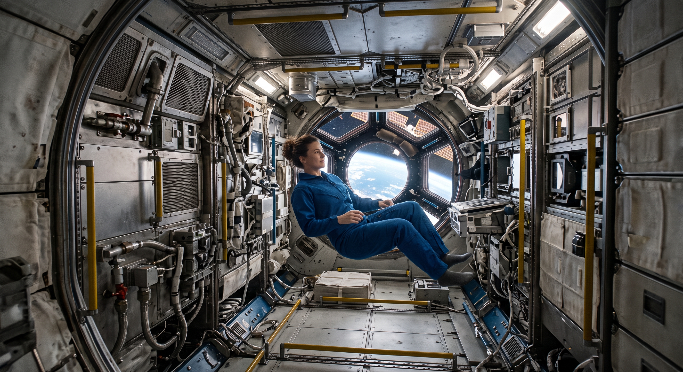 Uluslararası Uzay İstasyonu'nda Astronotlar Nasıl Nefes Alıyor?
